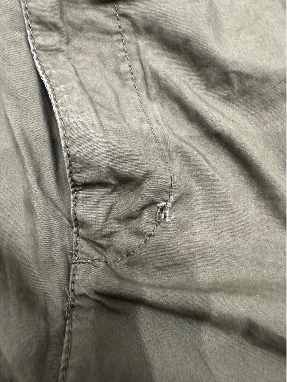 Lauren Ralph Lauren Petite Olive Green Capri Pants Size 14P - Picture 3 of 6